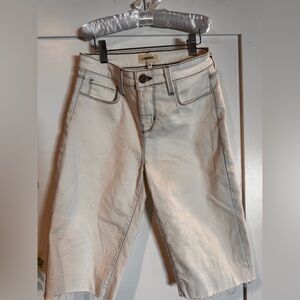 NWOT L'AGENCE White High Rise Bermuda Shorts Size 25